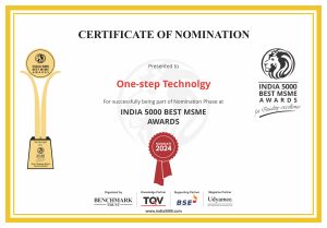 Certificate of Nomination - India 5000 Best MSME Awards